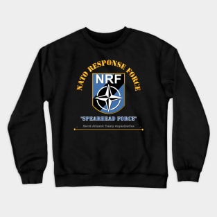 NATO Response Force w Txt Crewneck Sweatshirt